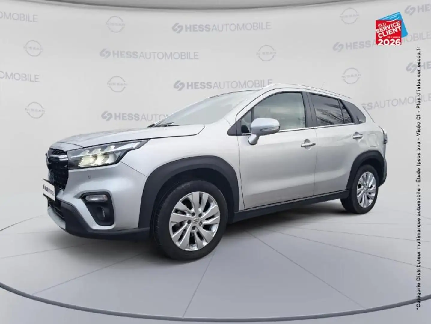 Suzuki S-Cross 1.4 Boosterjet Hybrid 129ch Privilège Auto Euro6d-T Camera Silber - 1