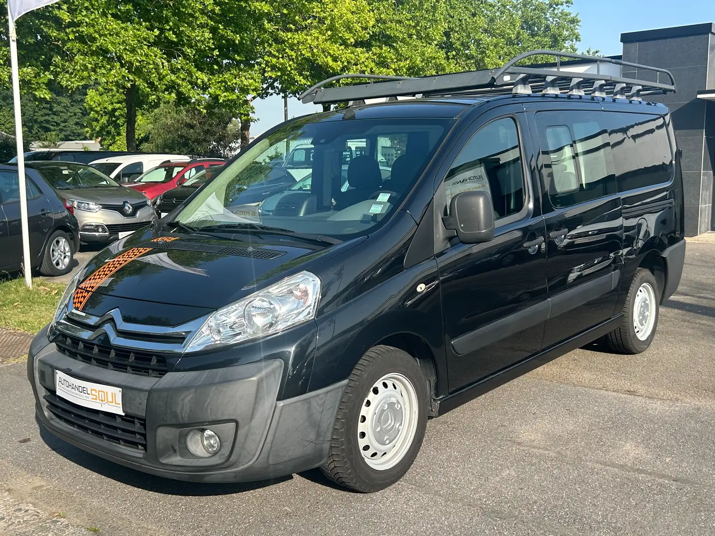 Citroen Jumpy 1.6HDi, 1/2013, 116.470km, Airco, GPS, EXPORT Negro - 1