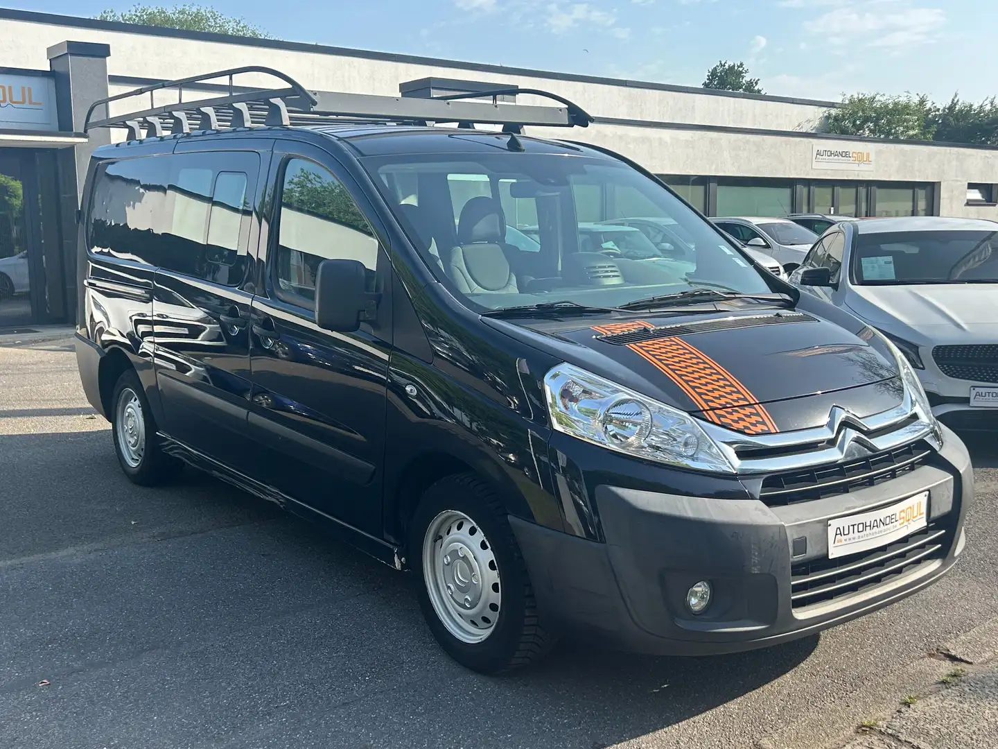 Citroen Jumpy 1.6HDi, 1/2013, 116.470km, Airco, GPS, EXPORT Negro - 2
