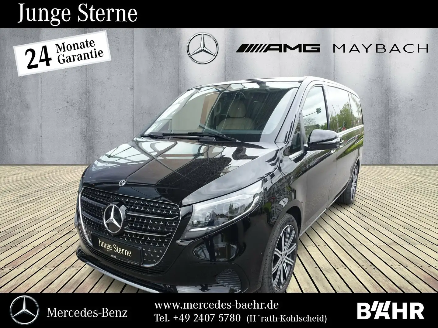 Mercedes-Benz V 300 V 300 d Lang Avantgarde/MBUX/LED/Distronic/LMR19 Schwarz - 1