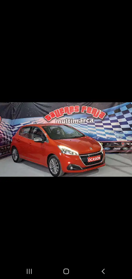 Peugeot 208 208 XAD 1.6 BlueHDI 75 Naranja - 2