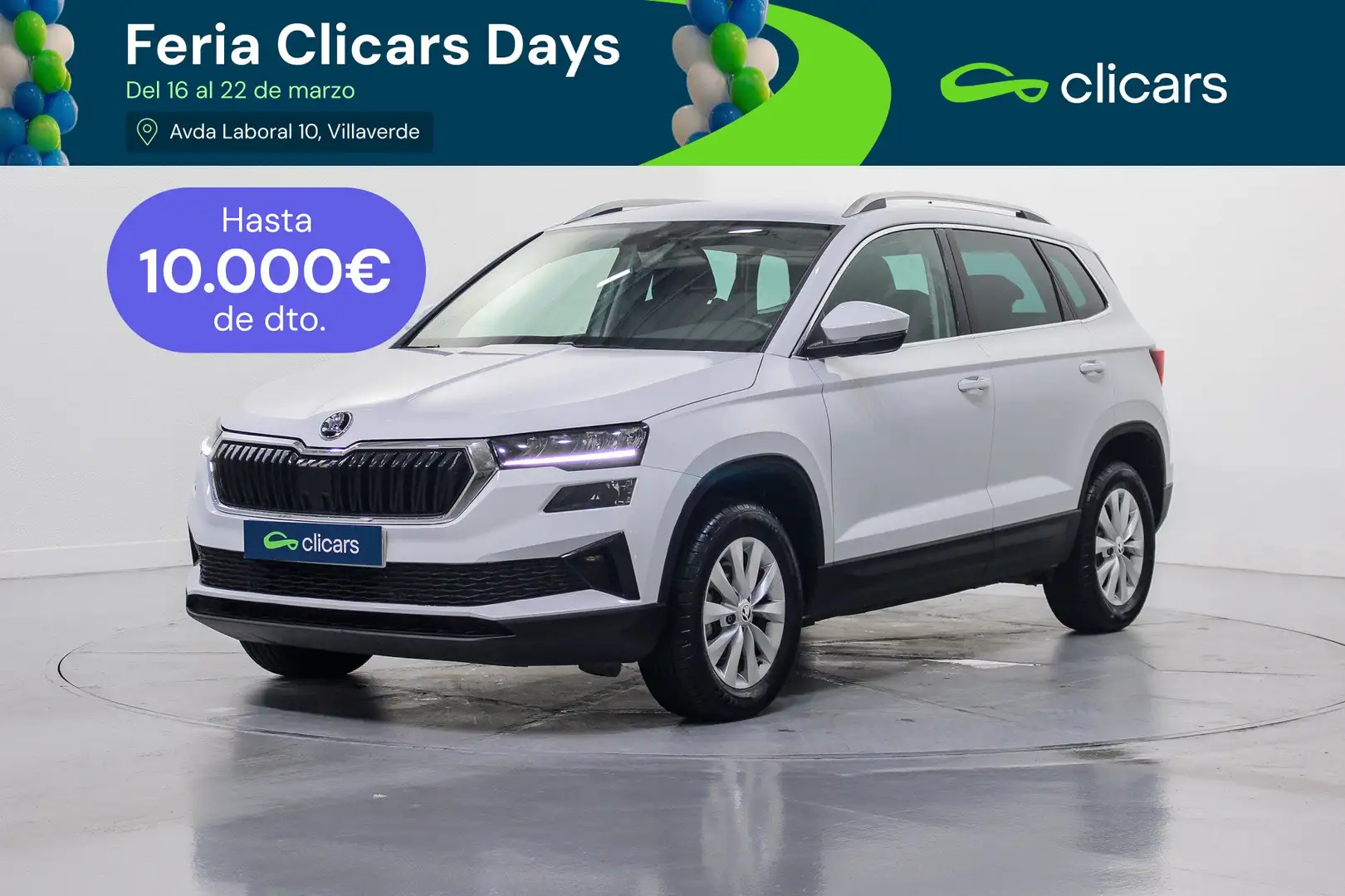Skoda Karoq 2.0TDI Adblue Ambition DSG 85kW Blanco - 1