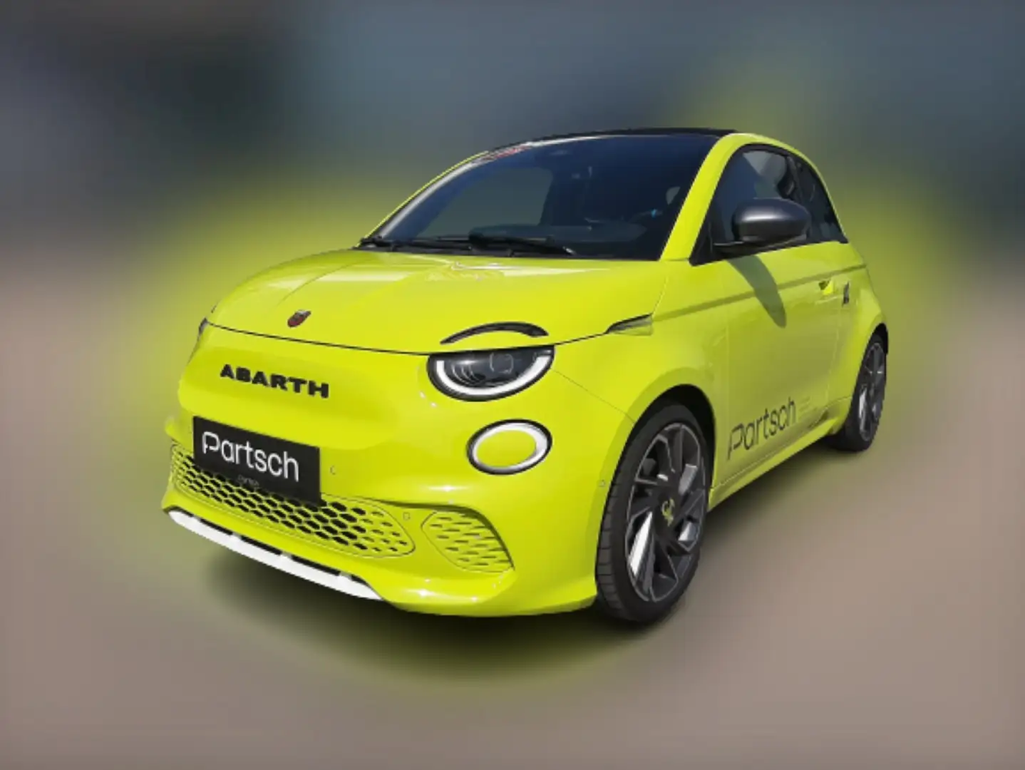 Abarth 500e Cabrio Turismo Groen - 1