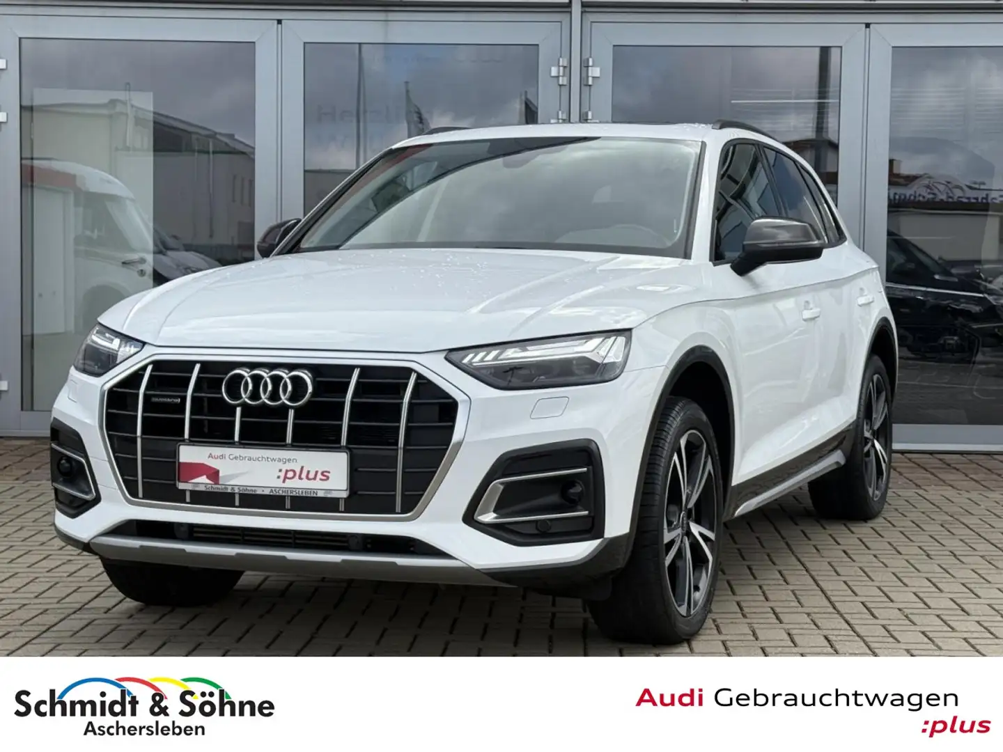 Audi Q5 advanced 50 TFSI e quattro S-tronic DACH, AHK Blanc - 1