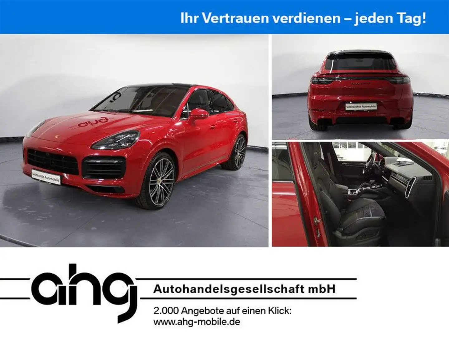 Porsche Cayenne Coupe 4.0 V8 GTS Head-Up, InnoDrive inkl Rot - 1