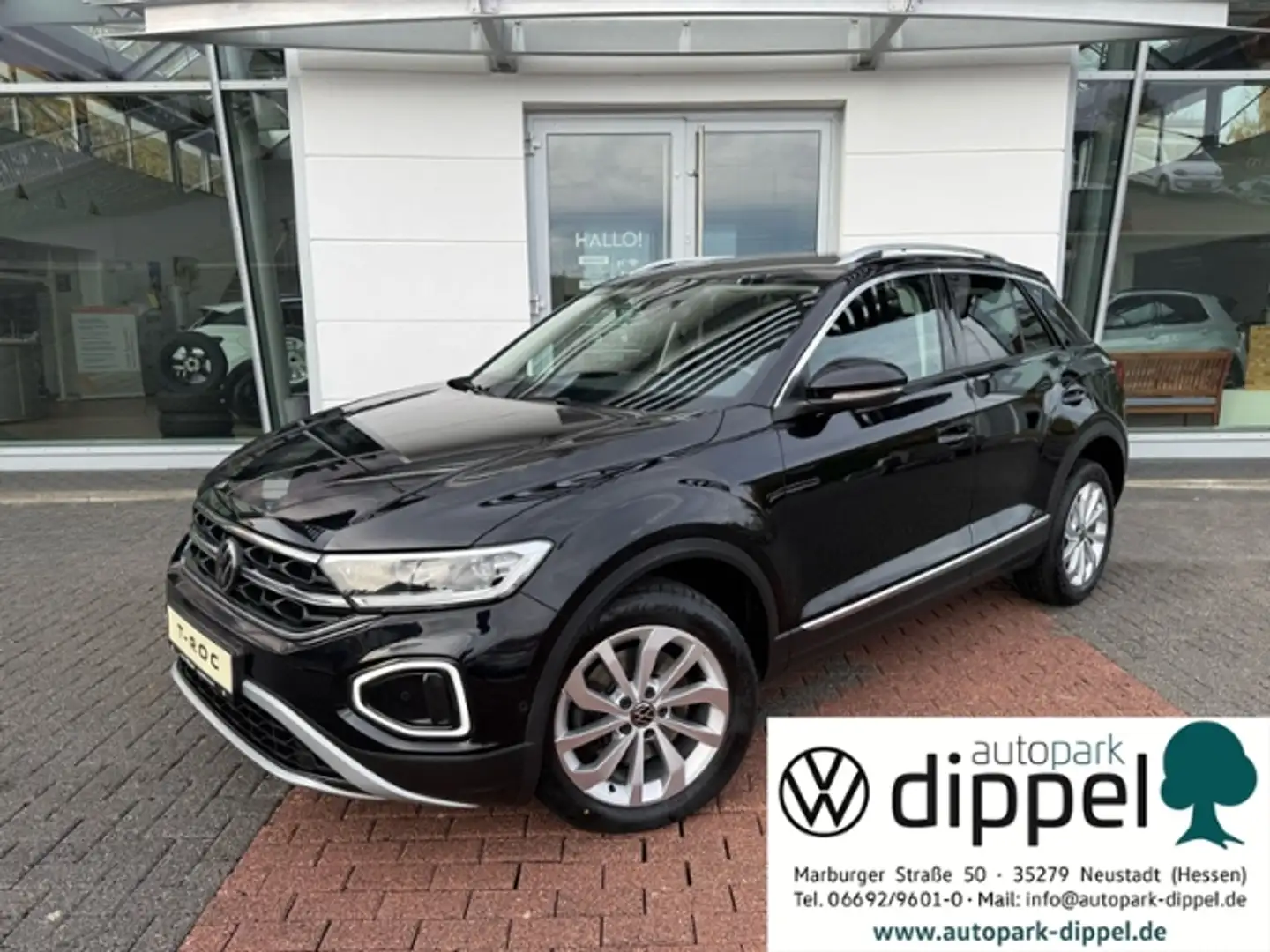Volkswagen T-Roc 2.0 TDI Style DSG AHK Navi,LED,Kamera Noir - 1