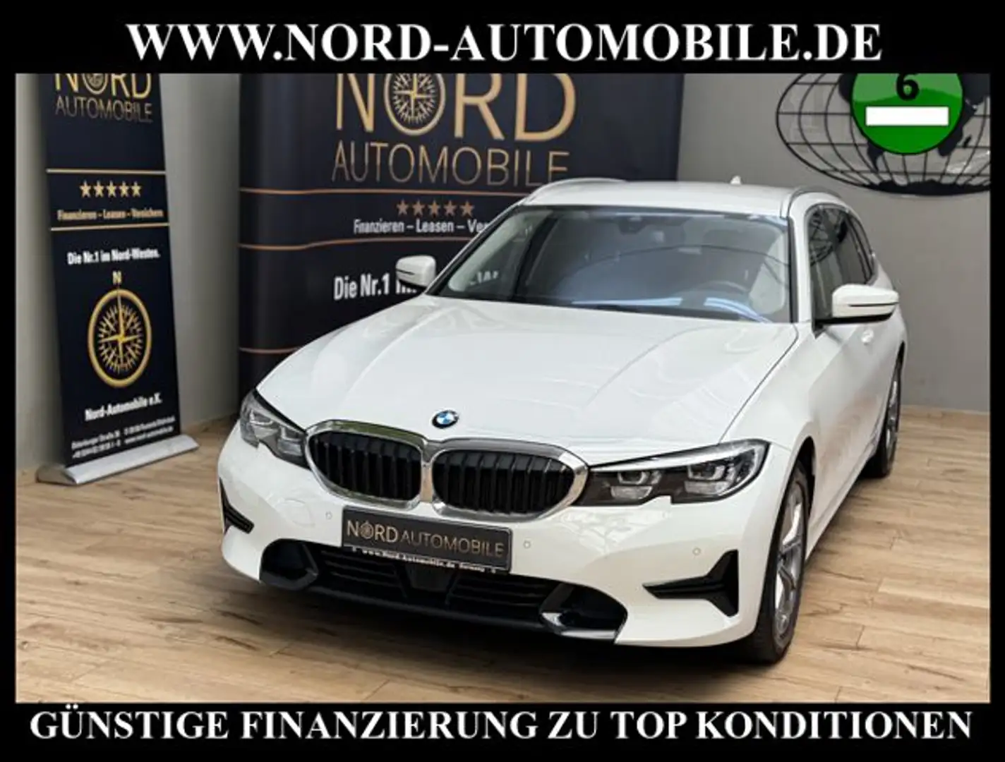 BMW 320 d Touring Sport Line *AHK*ACC*KAM*LED*HiFi* Sport Fehér - 1