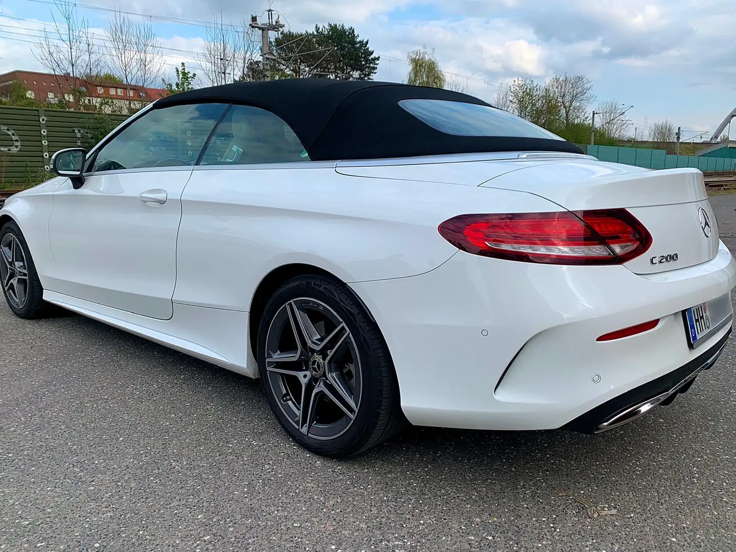 Mercedes-Benz 200 Weiß - 1