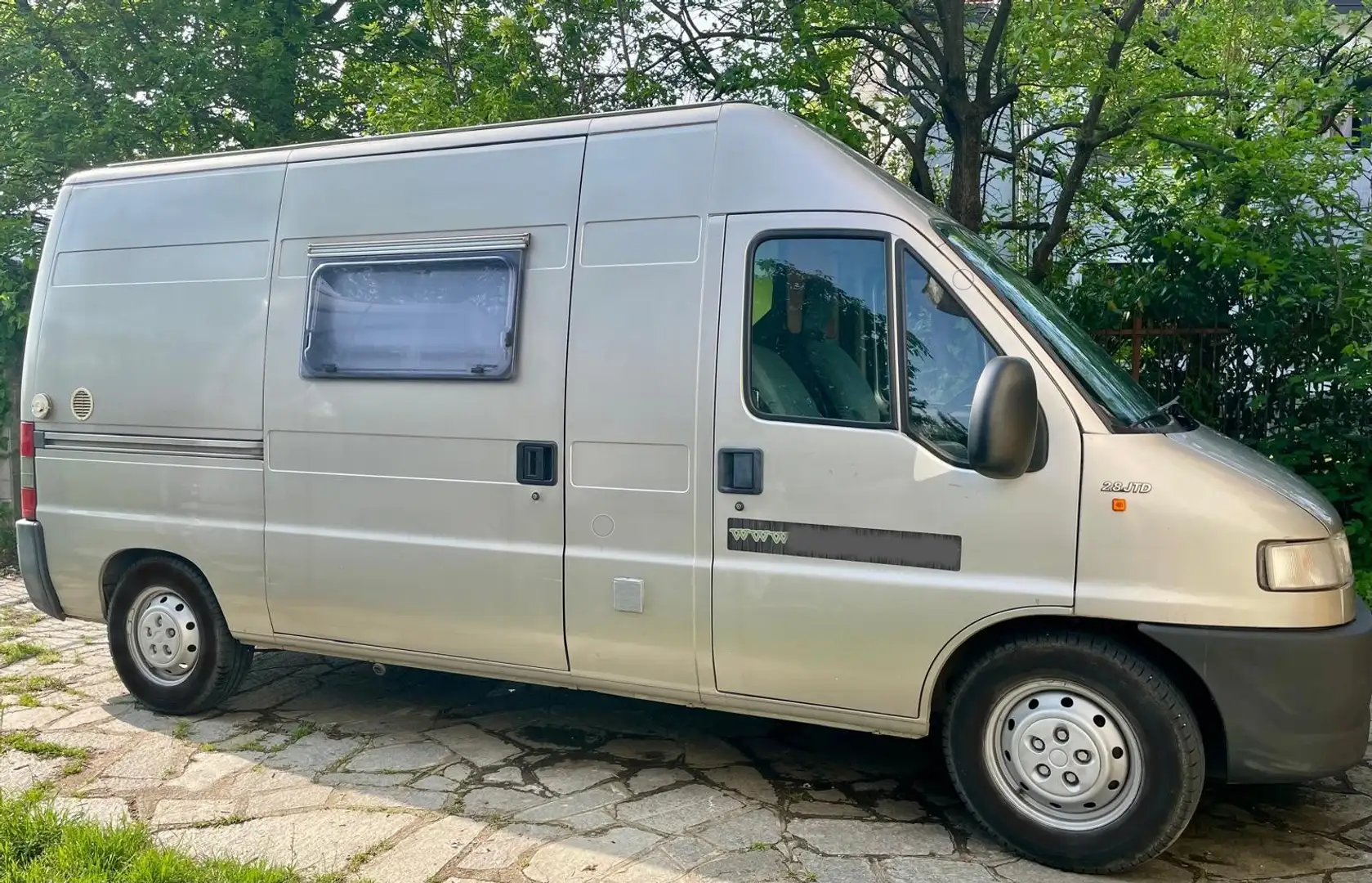 Caravans-Wohnm Adria Fiat Ducato 2.8 JTD Silber - 1
