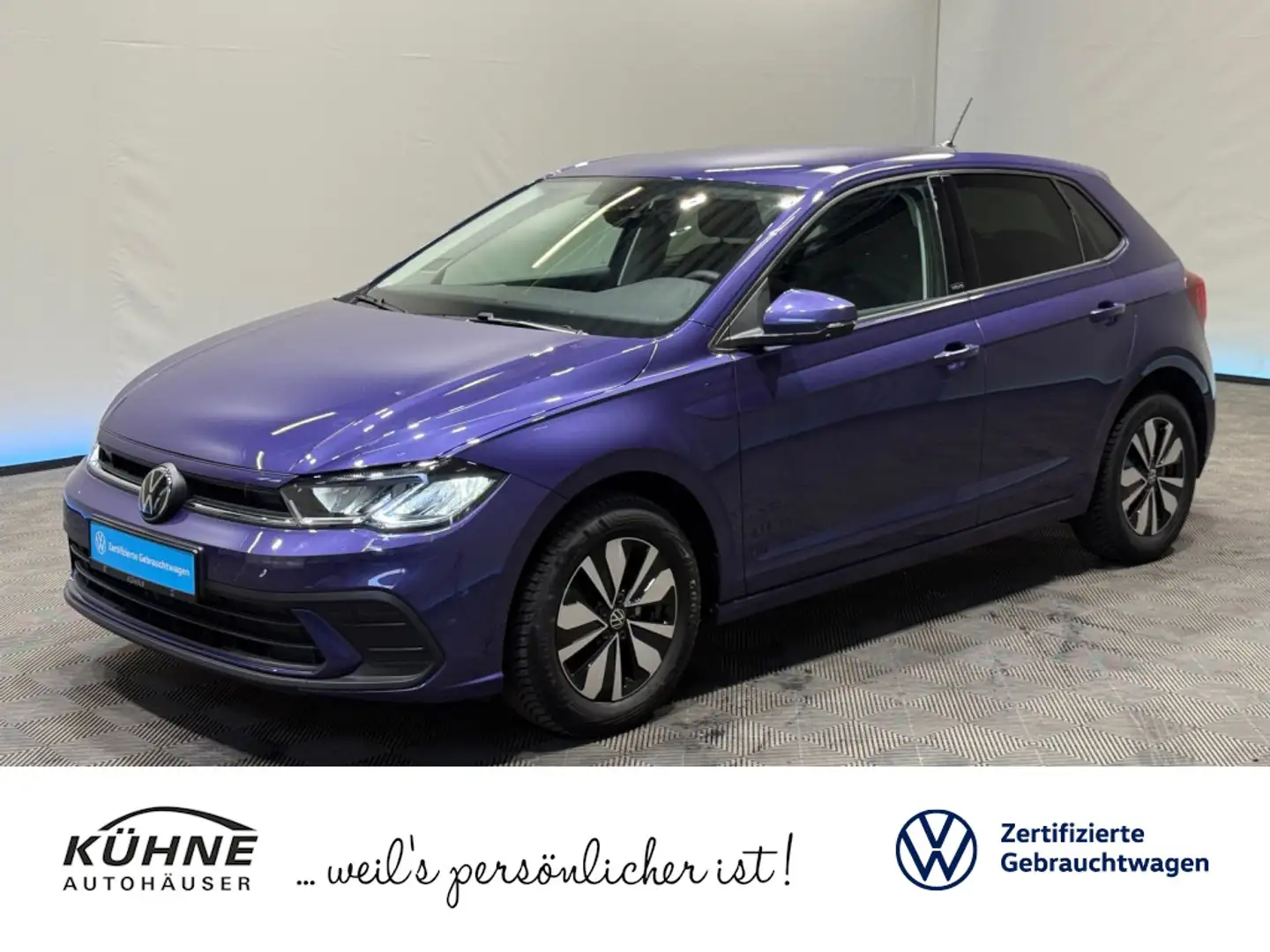 Volkswagen Polo MOVE 1.0 TSI DSG | LED PDC SITZHZ APP-CONN Violett - 1