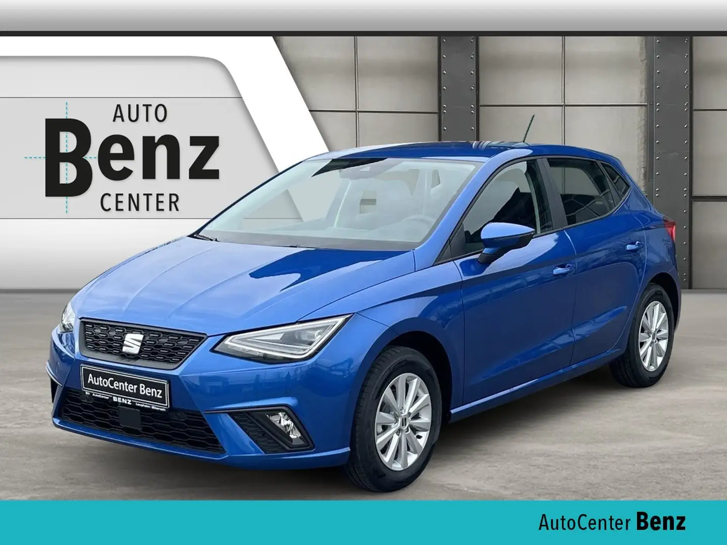 SEAT Ibiza 1.0 TSI Style SHZ*APP*LED*CLIMATR*ALU*GRA Klima plava - 1