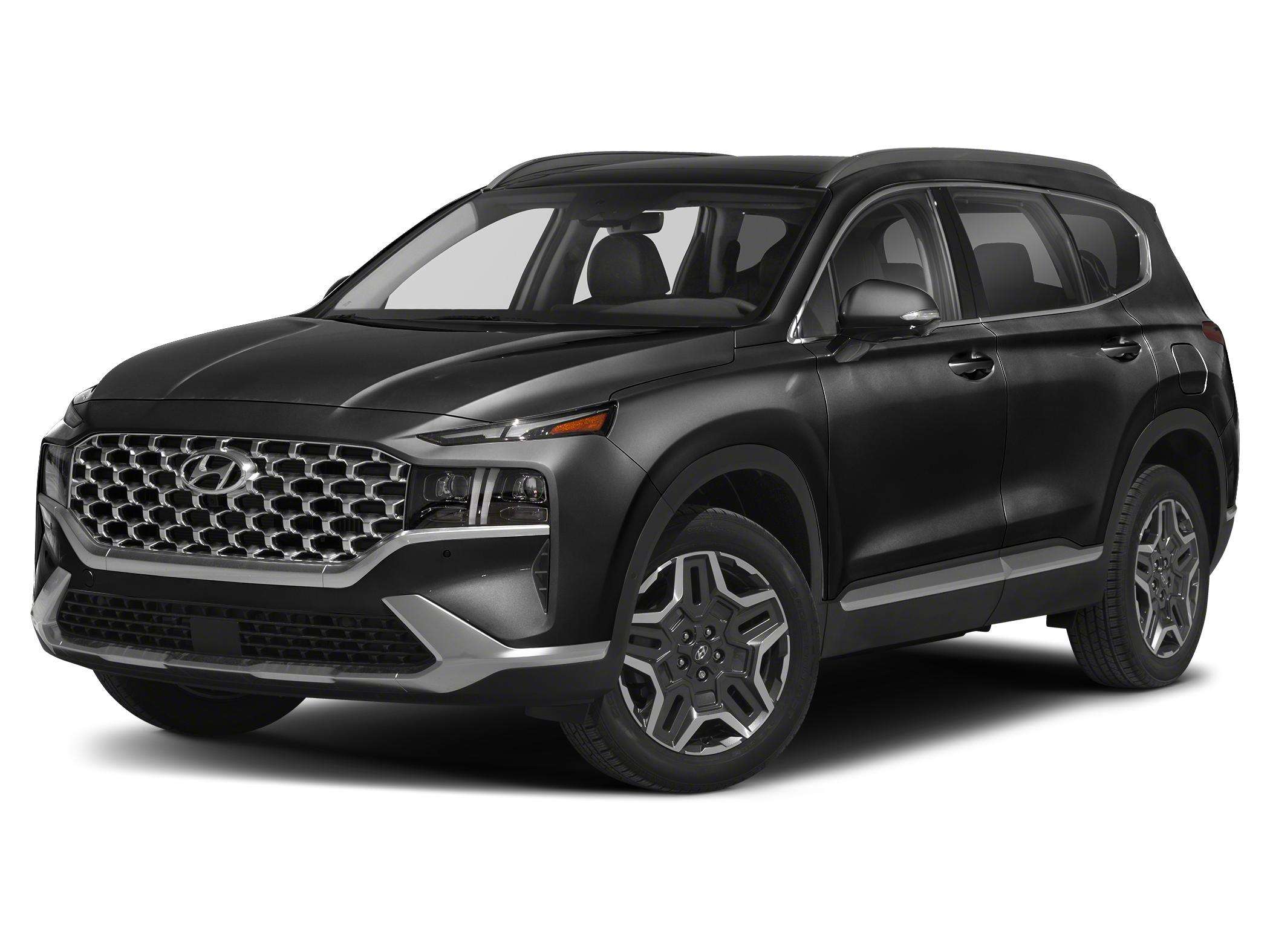 Black 2022 Hyundai Santa Fe Hybrid SUV / Crossover All-Wheel Drive Automatic