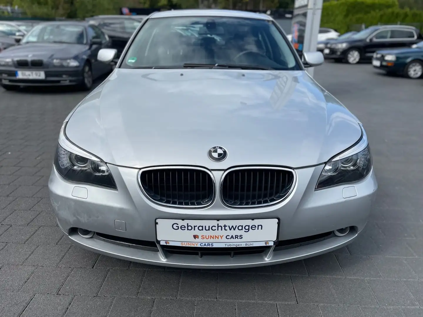 BMW 520 *E60*TÜV8/2027*SPORTAUSPUFF*KLIMA Silber - 2