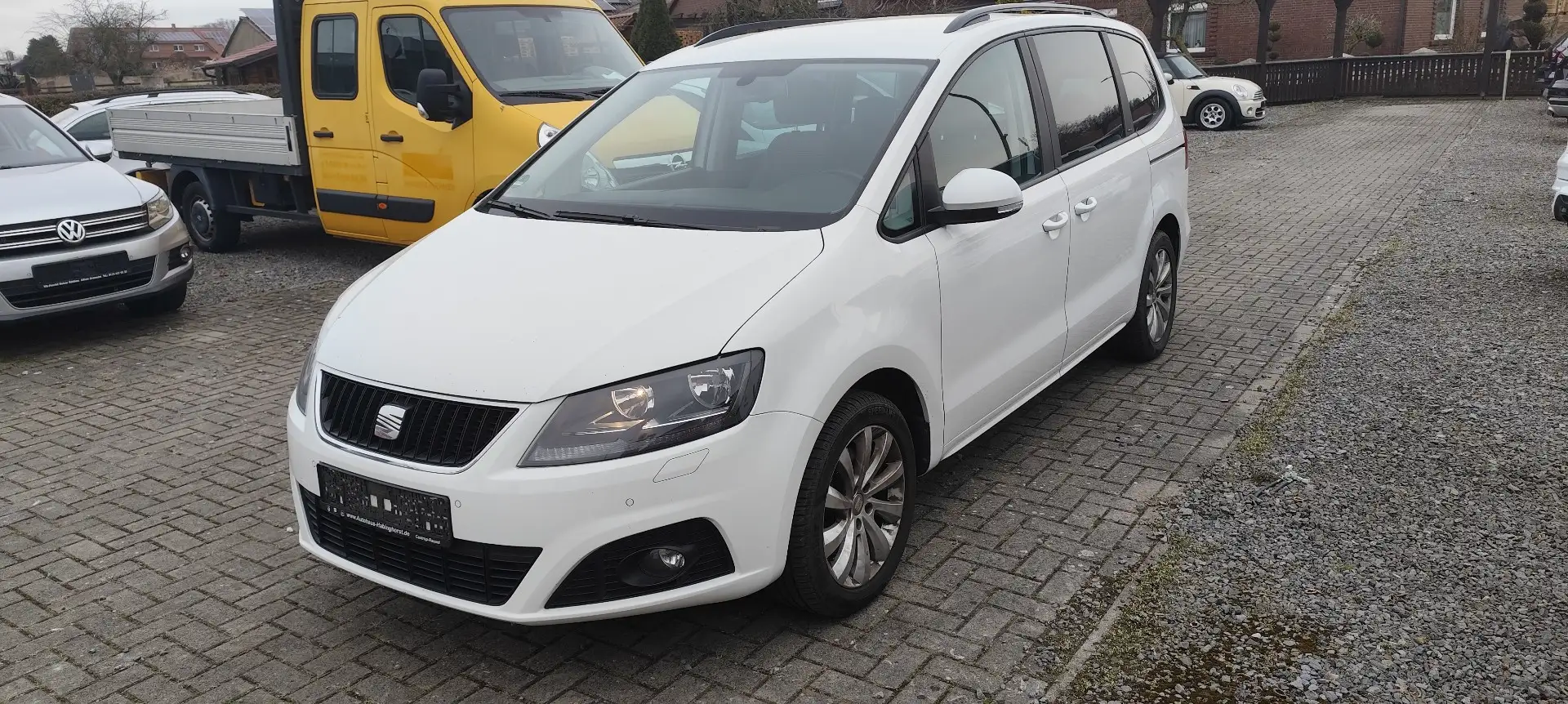 SEAT Alhambra Style 4 Kids 7 Sitzer Kamera Navi AHK Festpreis Weiß - 1