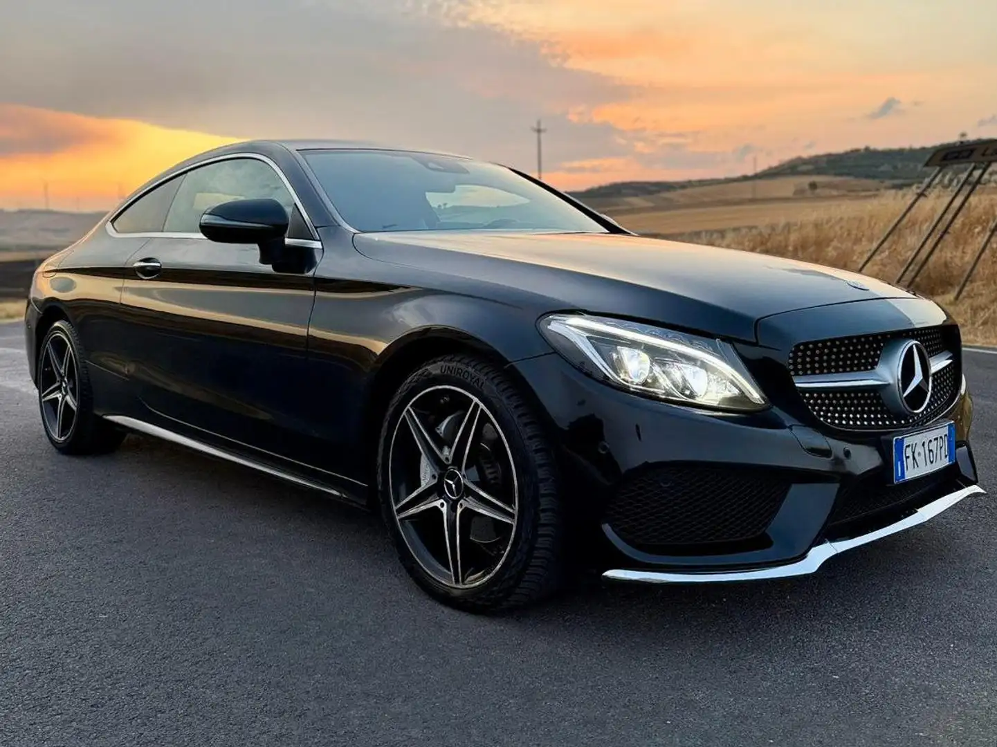 Mercedes-Benz C 220 Classe C Coupe Premium Plus 4matic auto Nero - 1