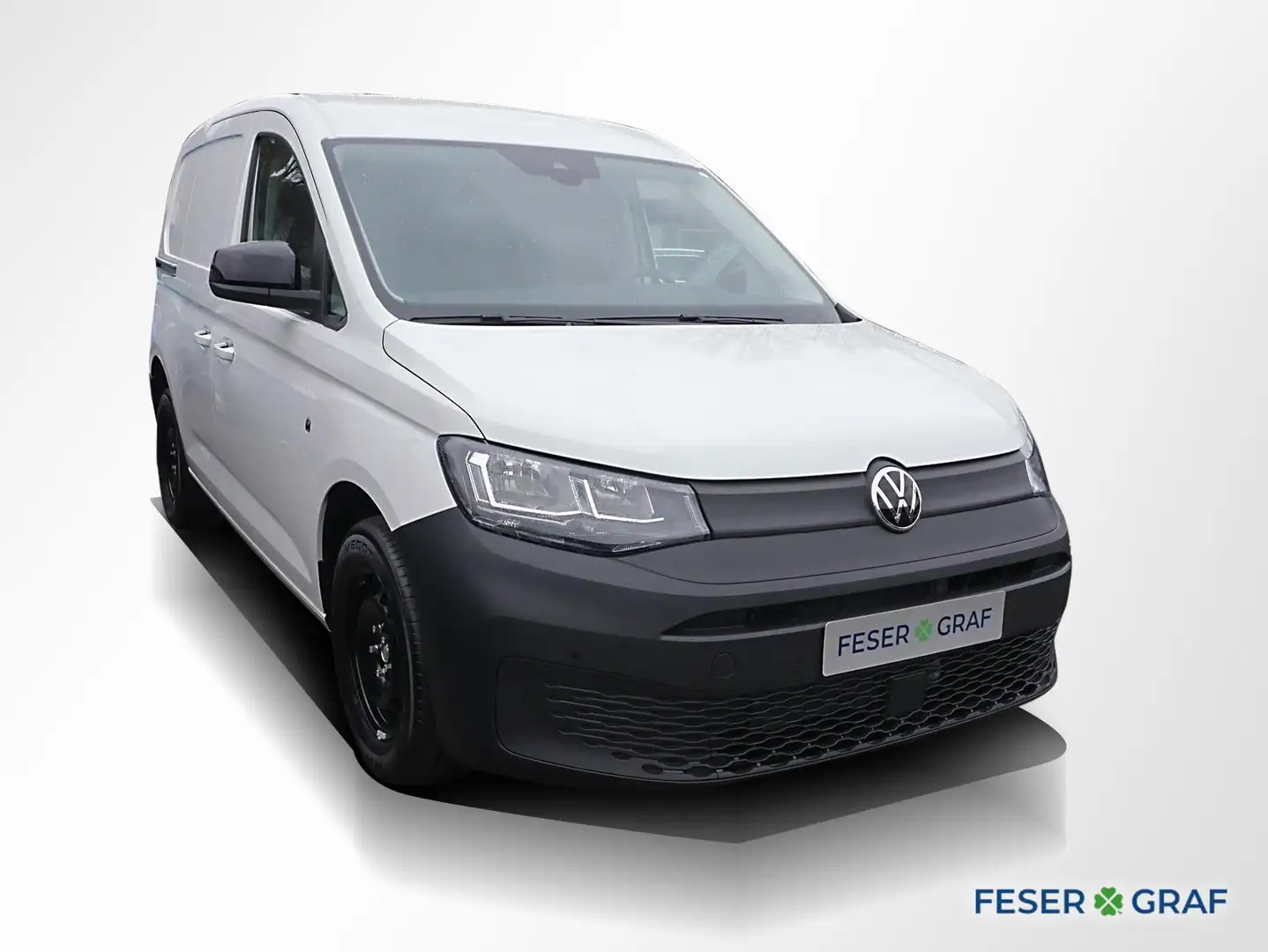 Volkswagen Caddy 2.0 TDI Cargo DAB Klima RüKa Weiß - 2