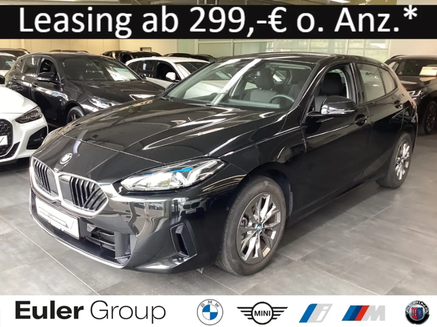 BMW 120 17'' adLED SHZ Komfortzugang Navi ParkAss DrivAss Schwarz - 1