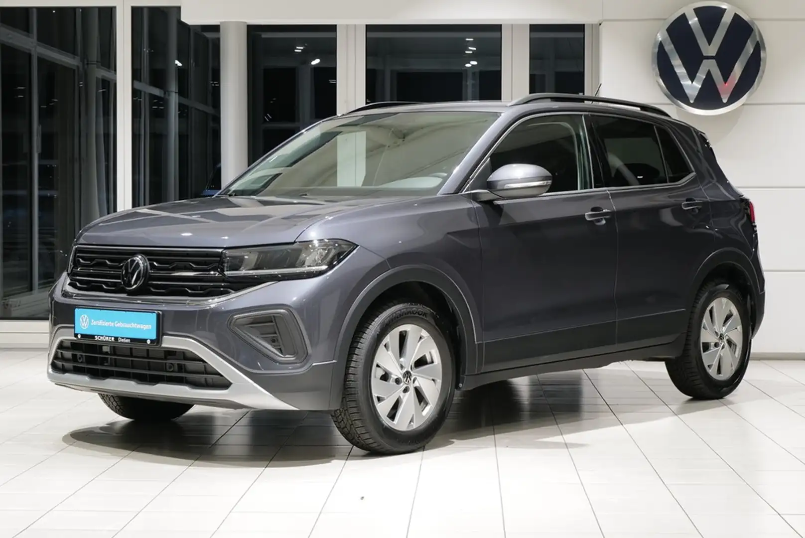Volkswagen T-Cross 1.0TSI Life Neues Modell Navi Led ACC Gris - 2