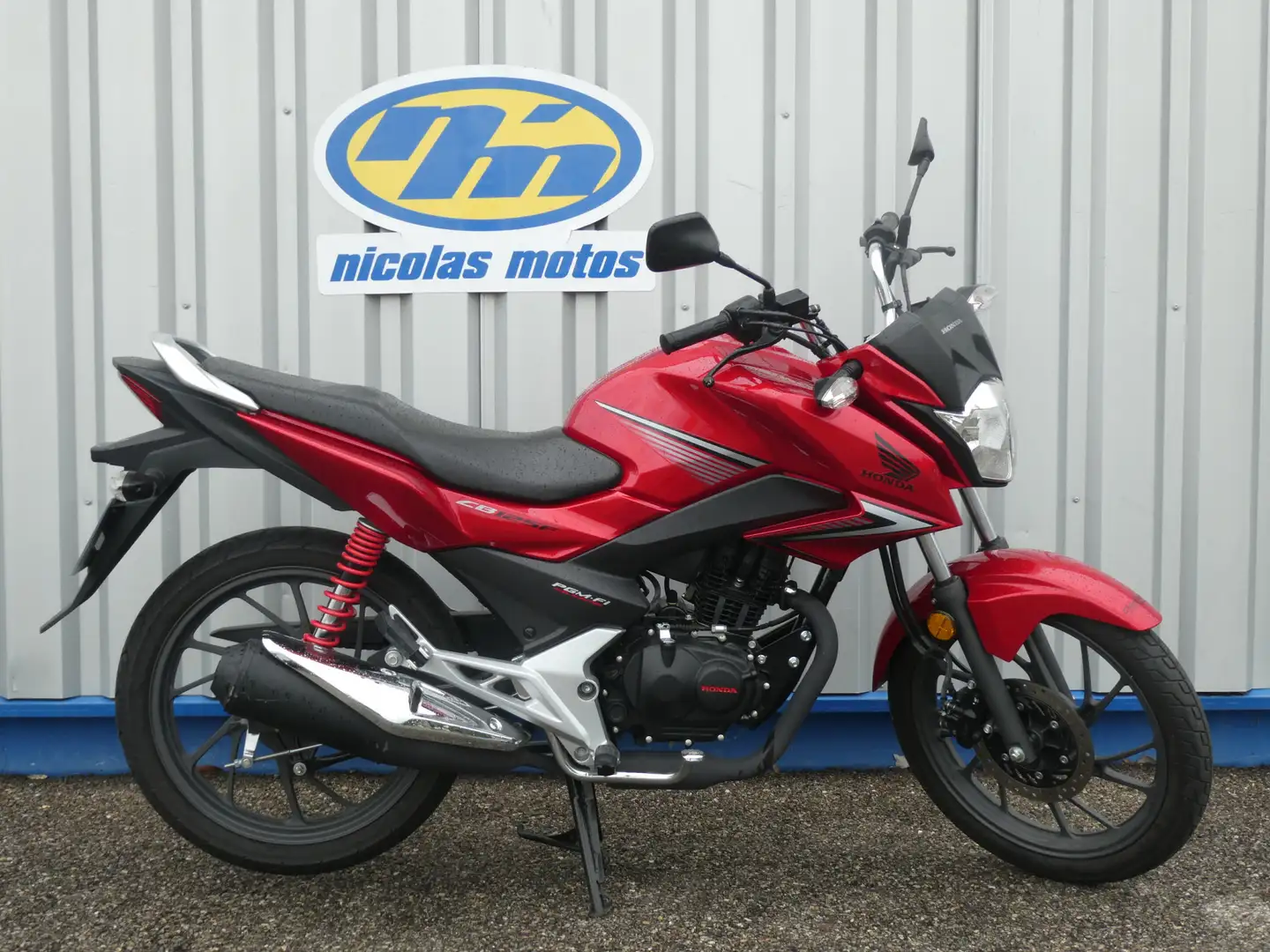 Honda CB 125 Piros - 1