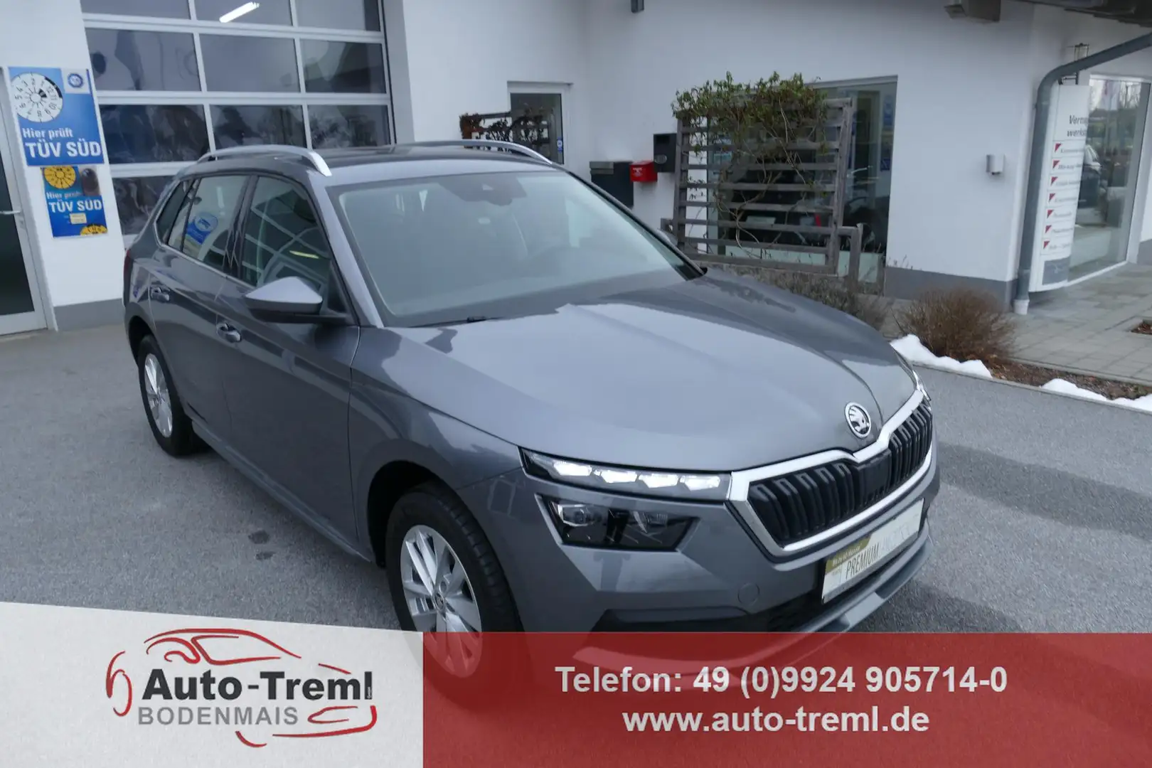 Skoda Kamiq Style 1.5 TSI 150 PS Navi via Full Link Voll-LE... Grau - 1