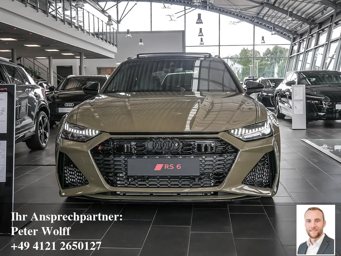 Audi RS6 Avant 4.0 TFSI quattro performance TAKTIK Grün - 2