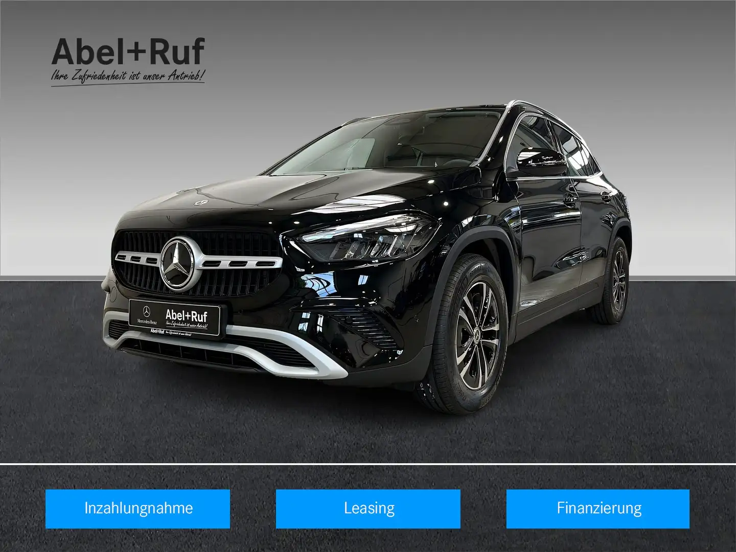 Mercedes-Benz GLA 200 d MBUX+LED+Kamera+SHz+DAB+AHK Schwarz - 1