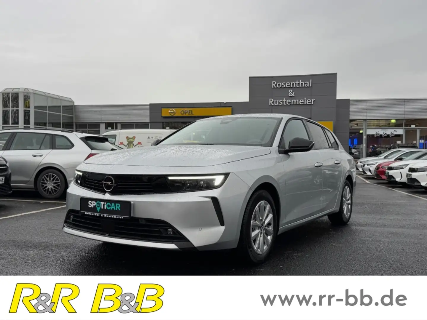 Opel Astra L Sports Tourer Enjoy 1.2 Turbo SHZ+LHZ+BT+CARPLAY Silber - 1