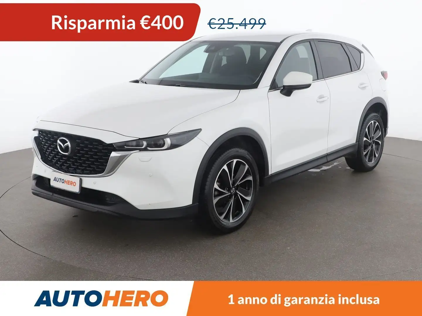 Mazda 2.0 SKYACTIV-G Mild-Hybrid Center-Line MHEV Blanco - 1