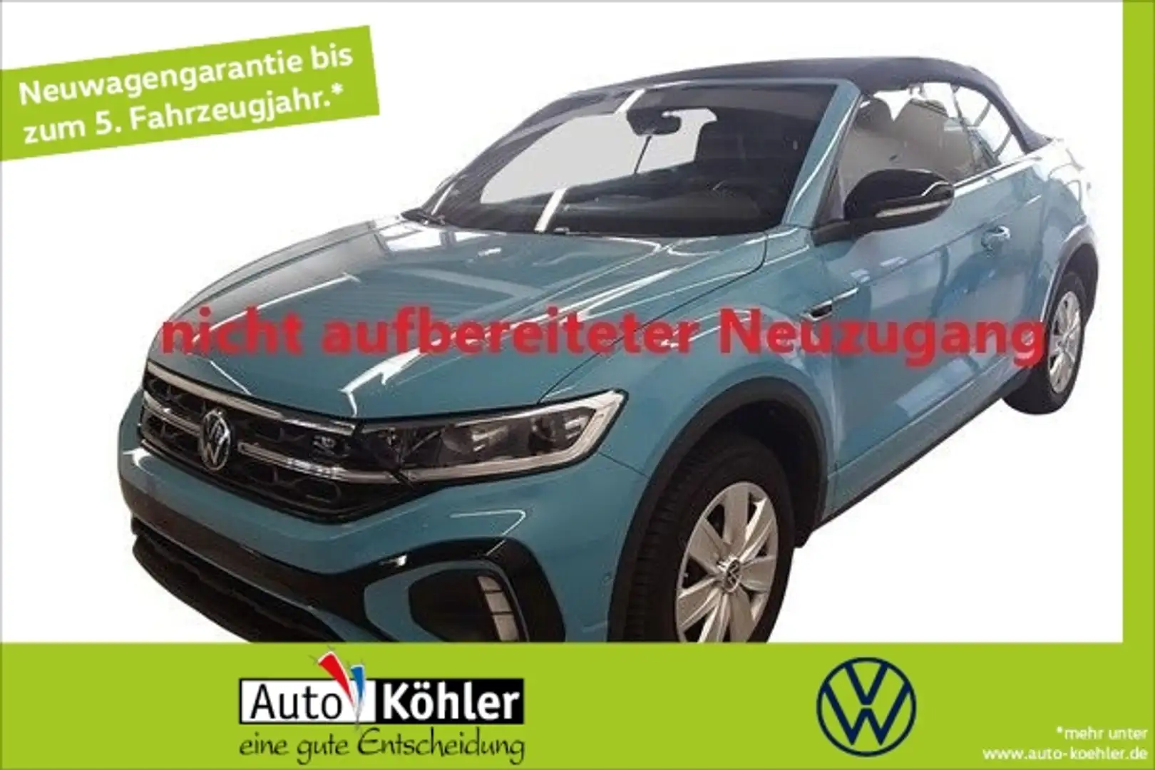 Volkswagen T-Roc Cabriolet R-Line TSi DSG Soundsy. beatsAudio Blau - 1