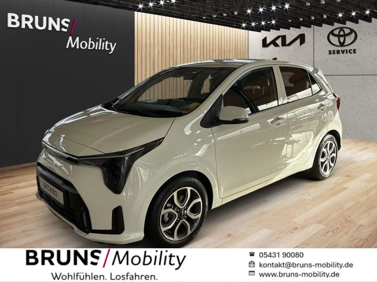Kia Picanto 1.2 AMT Spirit Navigation, Kamera Alb - 1
