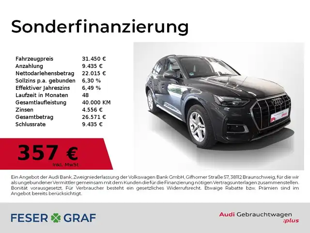 2023 Audi Q5 in Grey for sale
