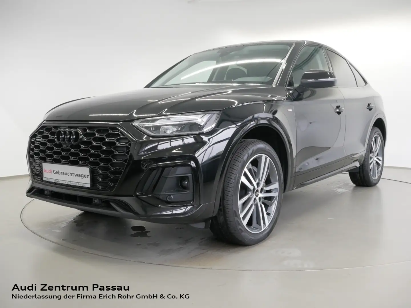 Audi Q5 Sportback 40 TDI quattro S tro. S line LED virt. C Schwarz - 1