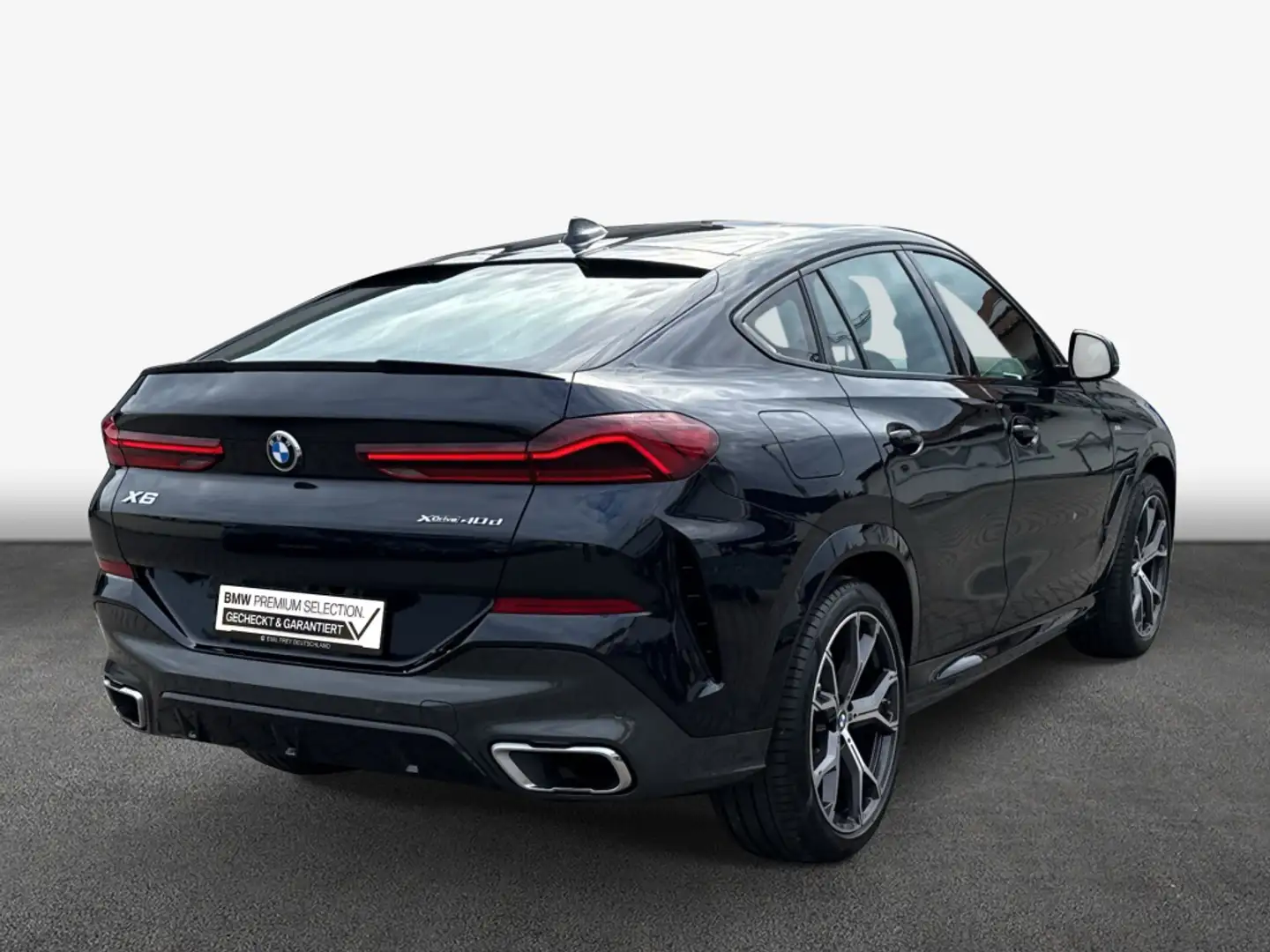 BMW X6 xDrive40d *AHK*ParkingAssistant*Sportpaket*Pano Schwarz - 2