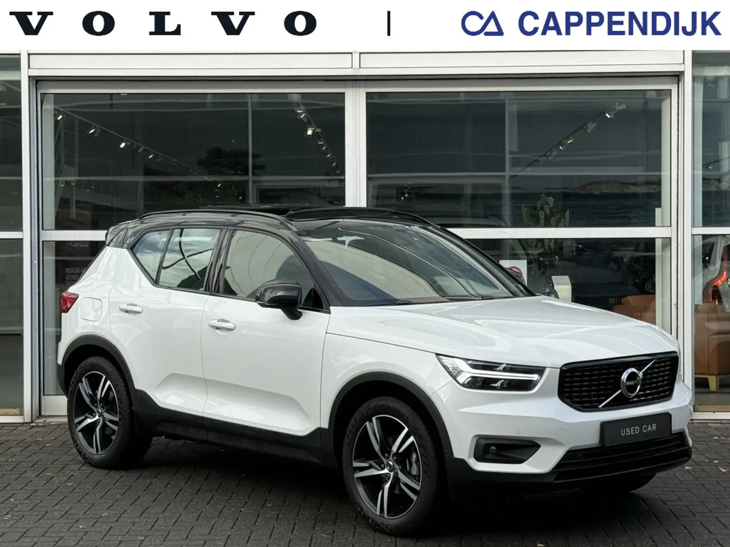 Volvo XC40 T3 160PK R-Design| Panodak| Leder| Camera| Elek.St Wit - 1
