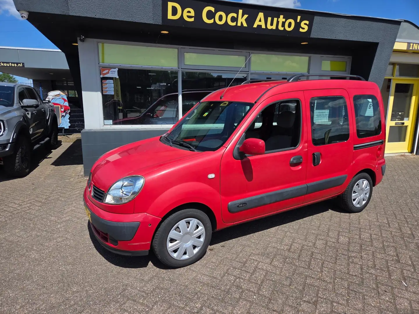 Renault Kangoo 1.6-16V Expression Luxe/AIRCO Rojo - 2