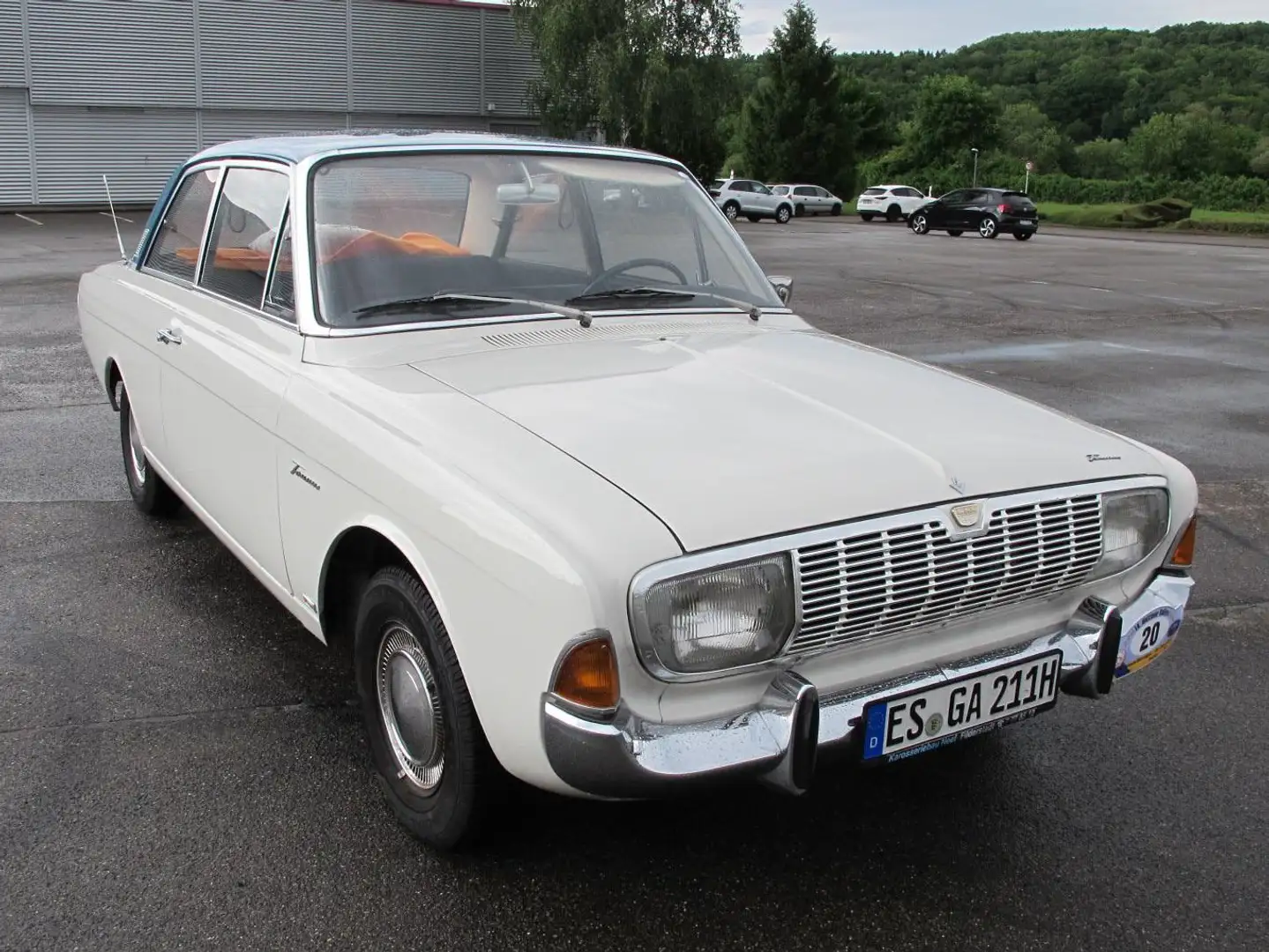 Oldtimer Ford Taunus P 5 17m Bianco - 1