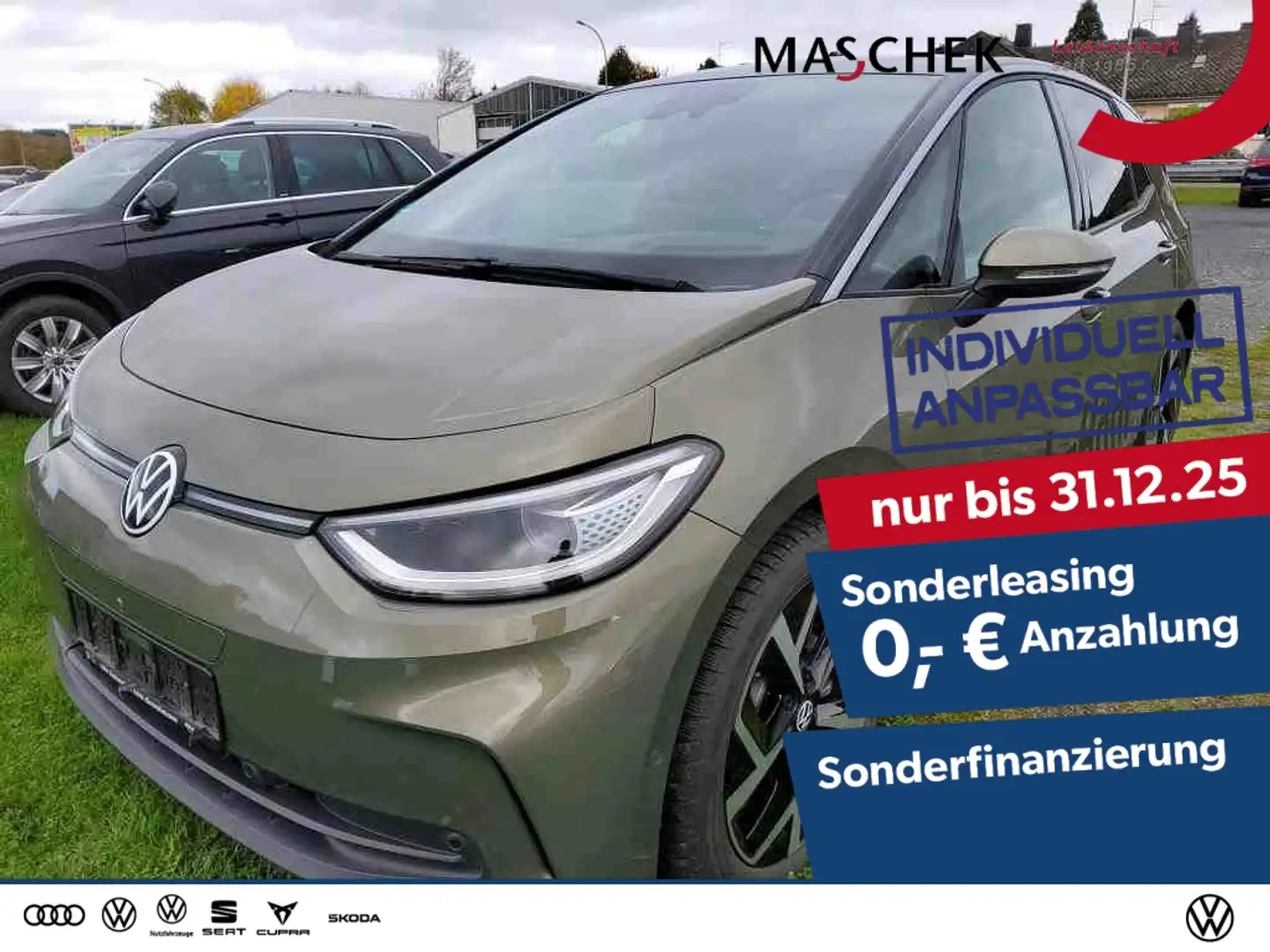 Volkswagen ID.3 .3 Pro S 77 kWh Area View Sonderleasing Massage Ma Schwarz - 1