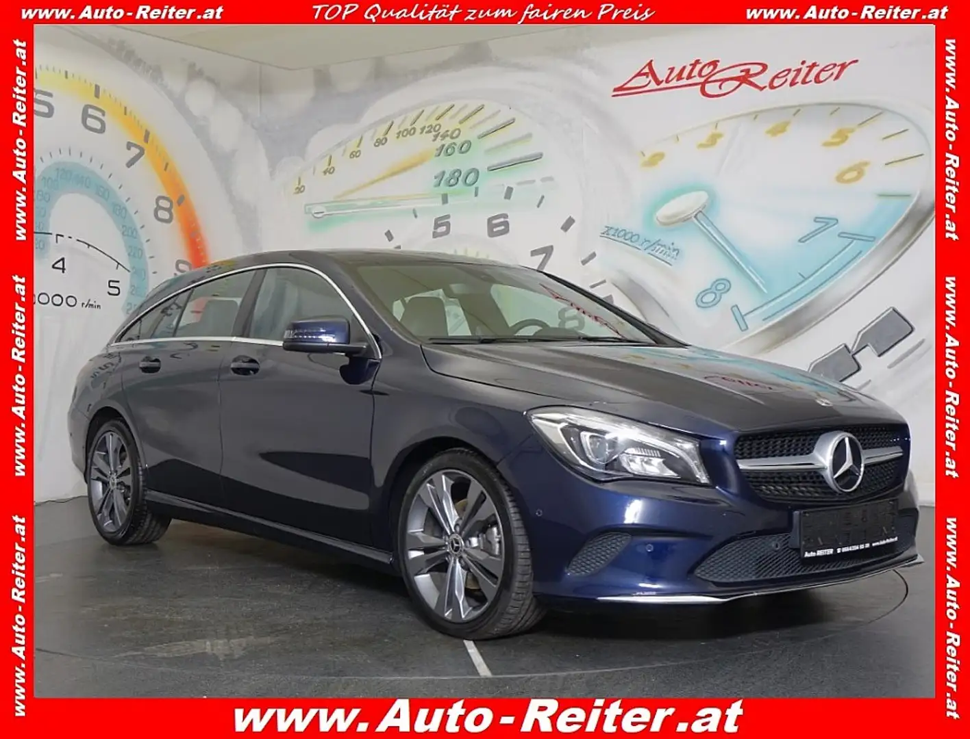 Mercedes-Benz CLA 220 d Shooting Brake 4MATIC Aut. *LED, NAVI, SPORTS... Blau - 1