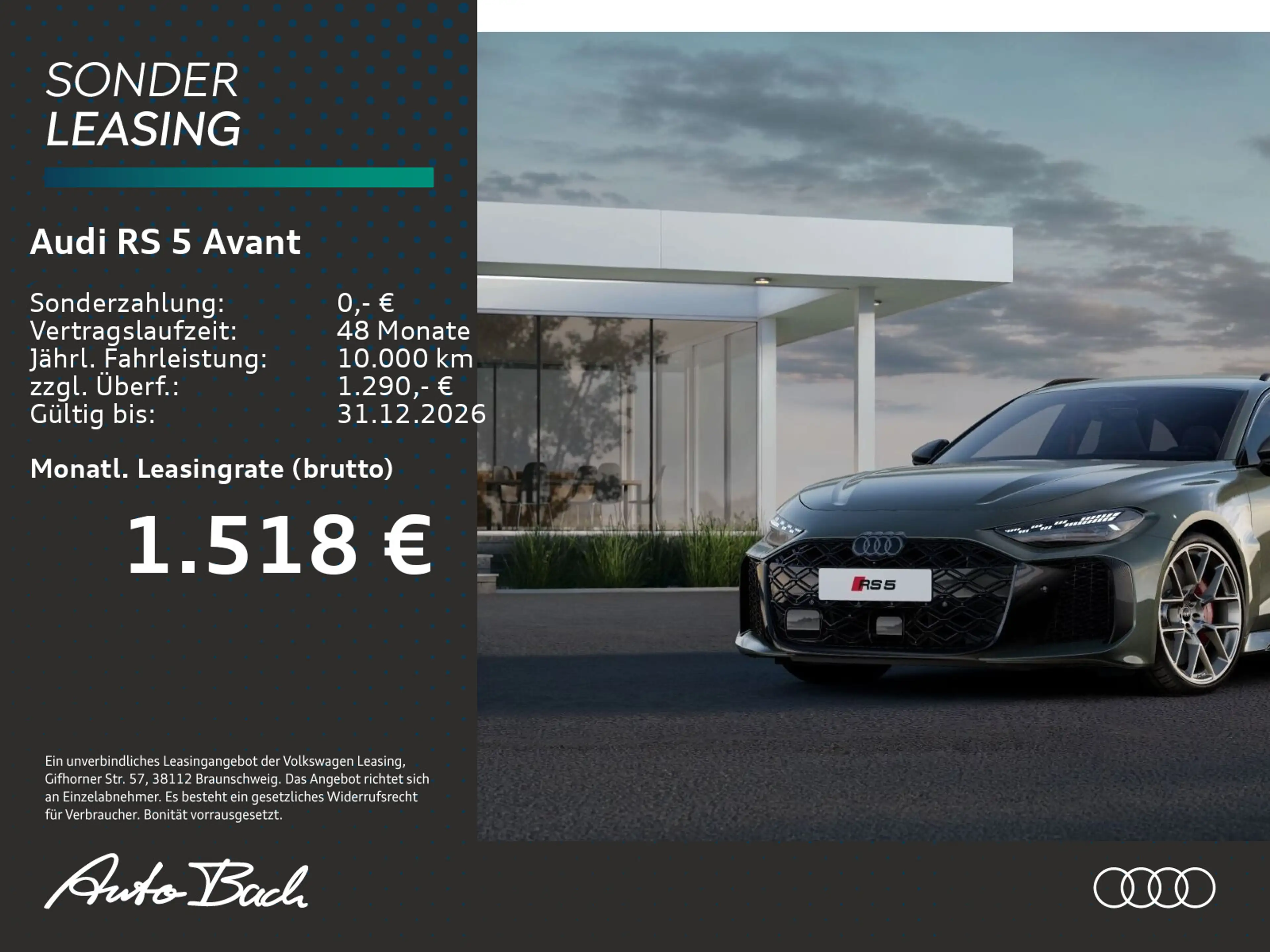 Audi RS5 RS5 Avant 470kW TechPro/Audi-Sport-P/ B&O Premiu — photo 2
