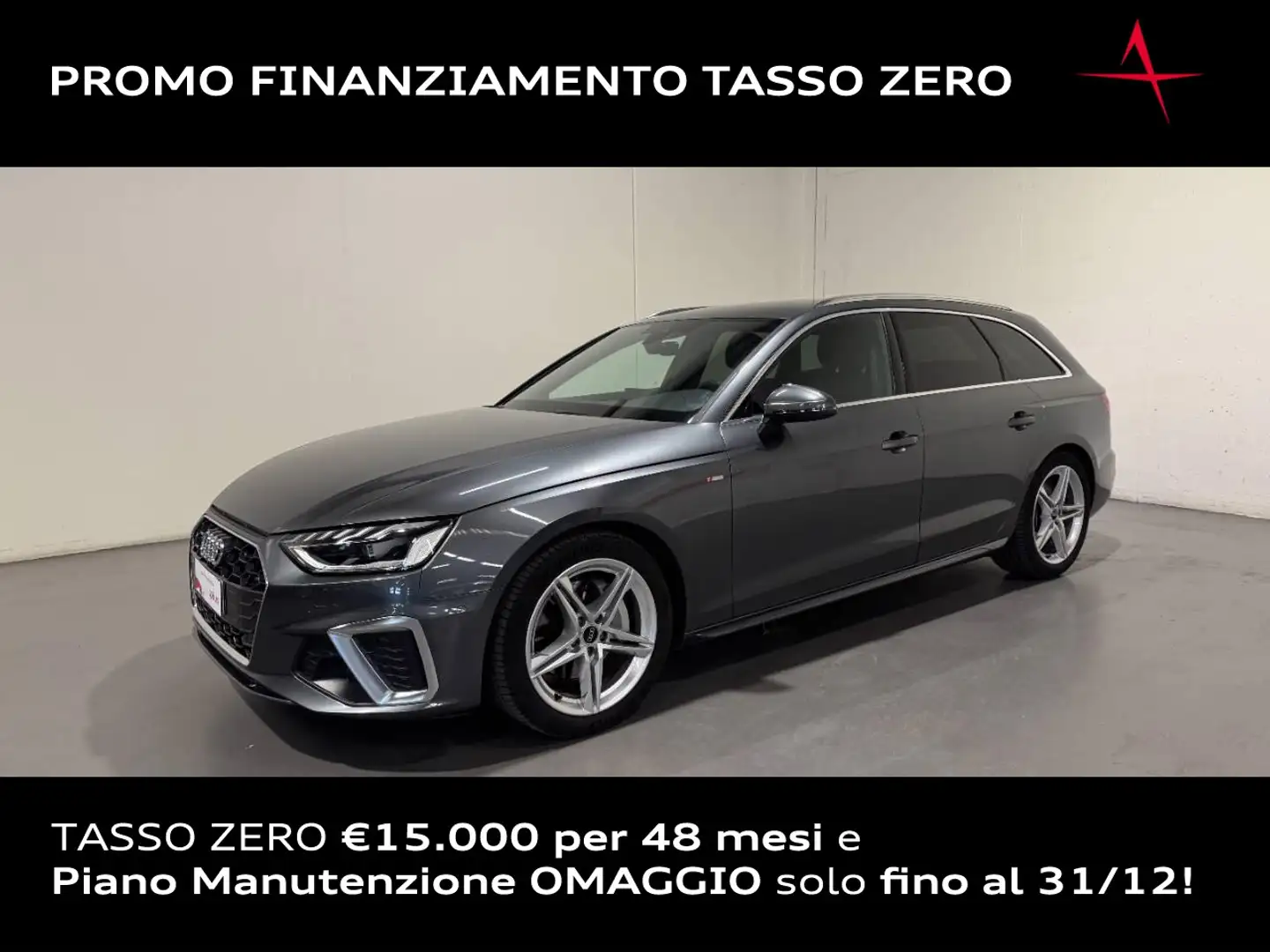 Audi A4 AVANT 40 TDI MHEV QUATTRO S-TRONIC S LINE EDITION Gris - 1