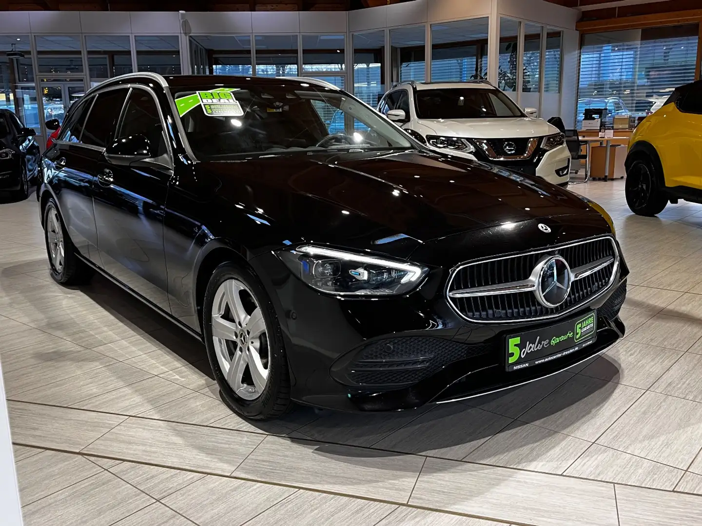 Mercedes-Benz C 220 d T Avantgarde ACC+AHK+LED+360Kam+Burmeist Noir - 2
