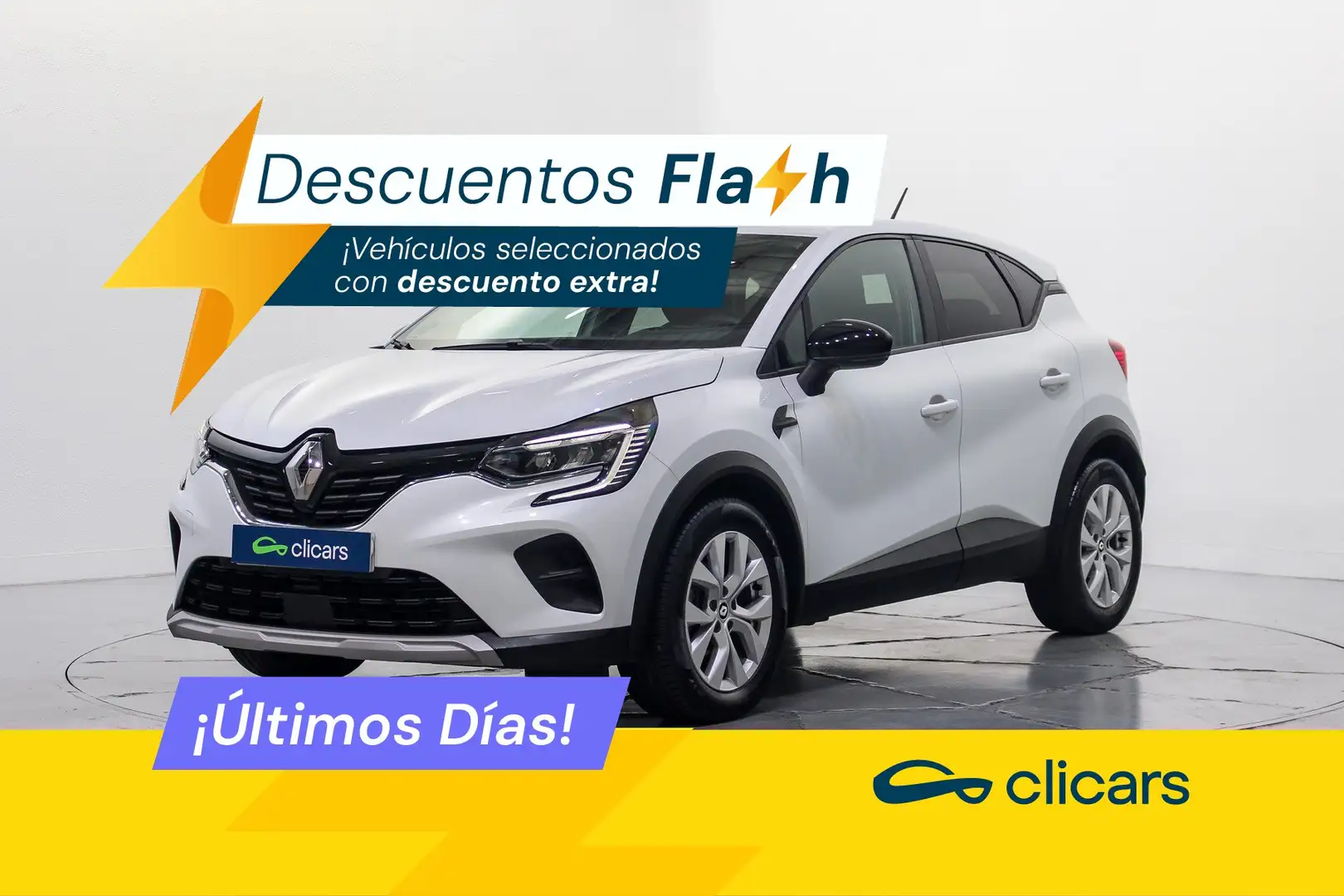 Renault Captur TCe Intens 74kW GLP Blanco - 1