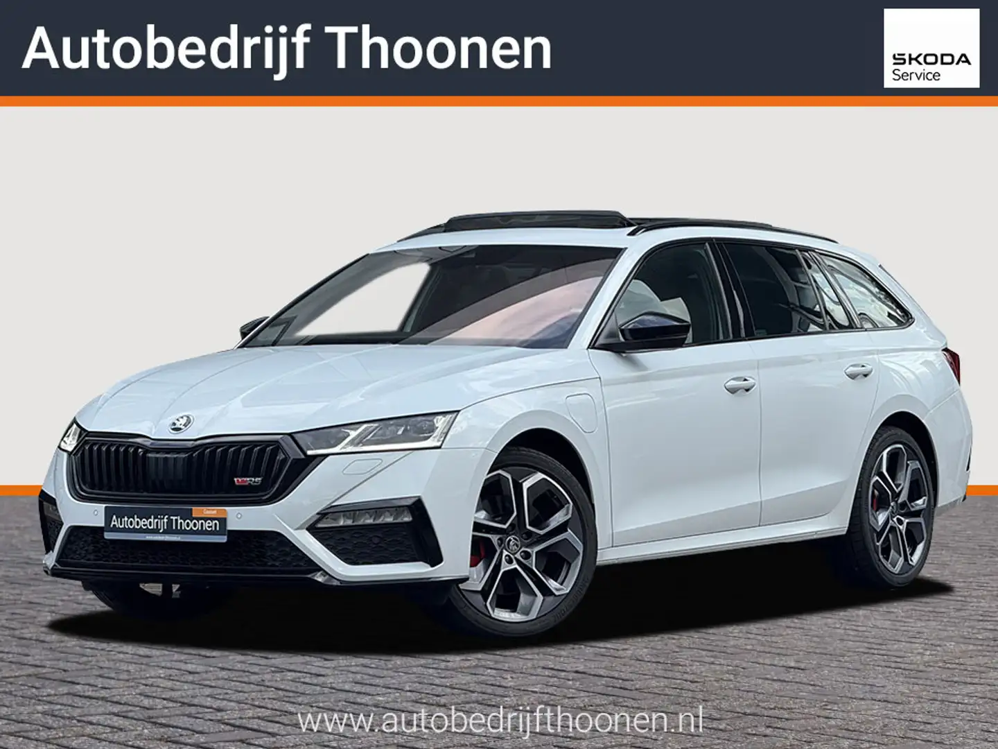 Skoda Octavia Combi 1.4 TSI RS iV PHEV Business | Pano | Trekhaa Blanc - 1