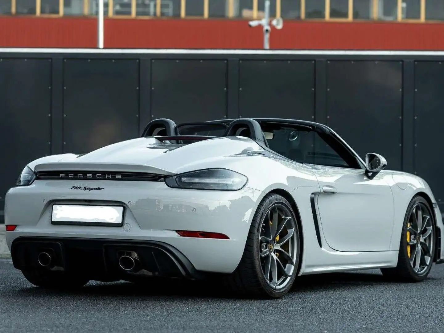 Porsche 718 Spyder Gris - 2