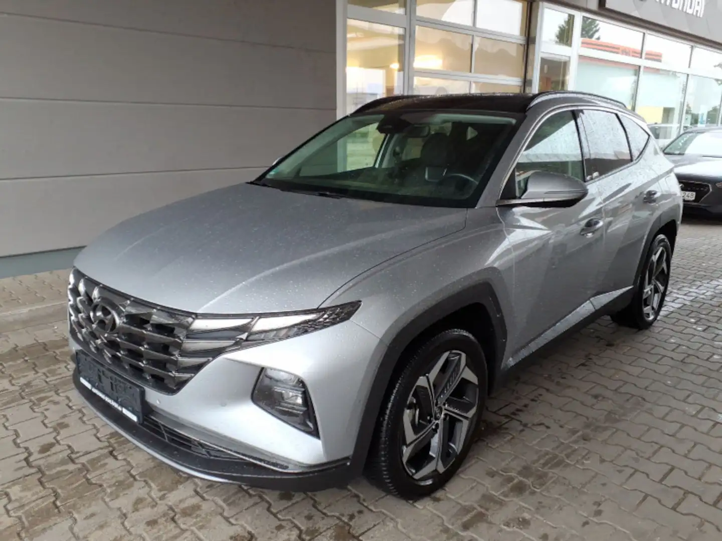 Hyundai TUCSON 1.6 Prime Hybrid 2WD Automatik Pano. Hybrid Grau - 1