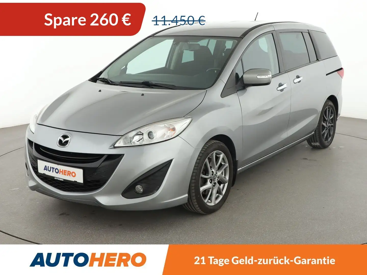 Mazda 5 2.0 Sendo*TEMPO*PDC*SHZ*KLIMA*GARANTIE* Grau - 1