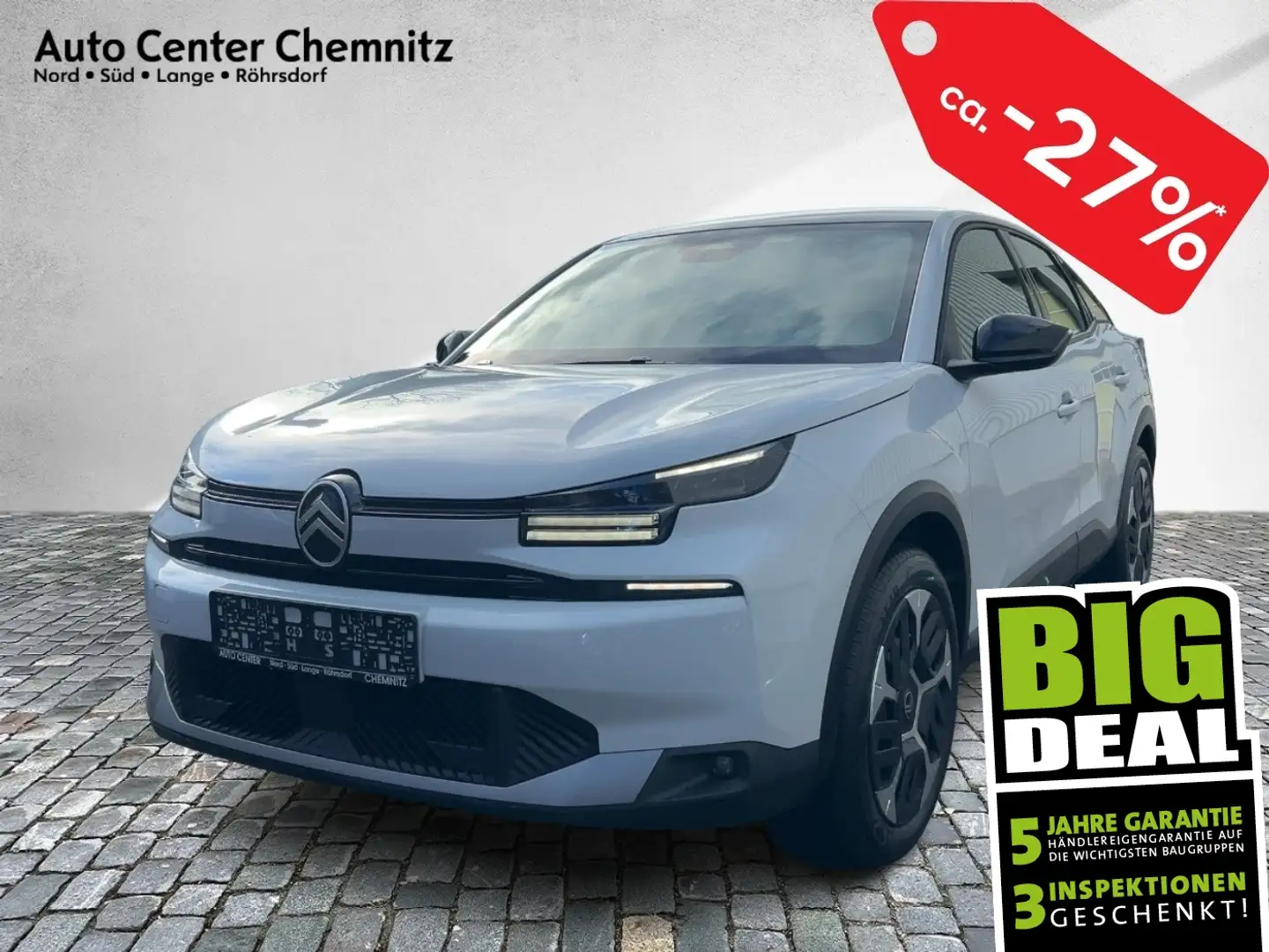 Citroen C4 1.2 AT6 136 Plus LED/Teilleder/SHZ/PDC/Kamera Blanc - 1