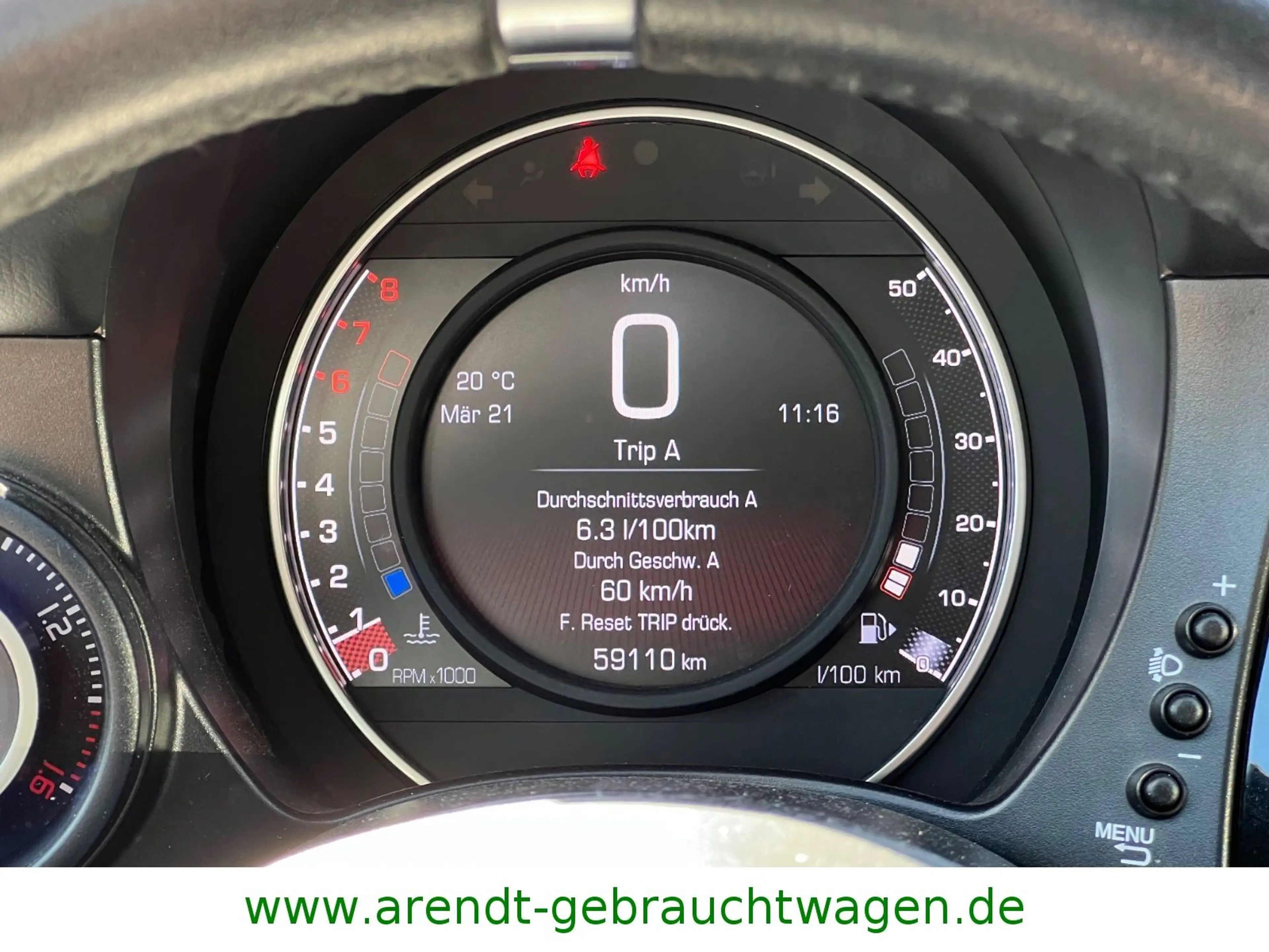 Abarth 595 — photo 12