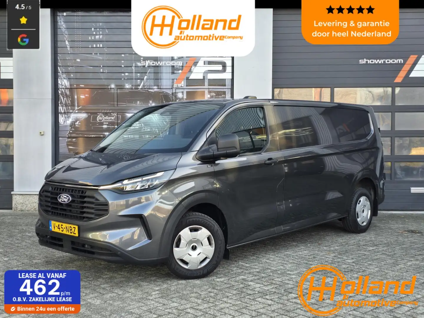 Ford Transit Custom 320 2.0 TDCI L2H1|4jaar garantie! Gris - 1