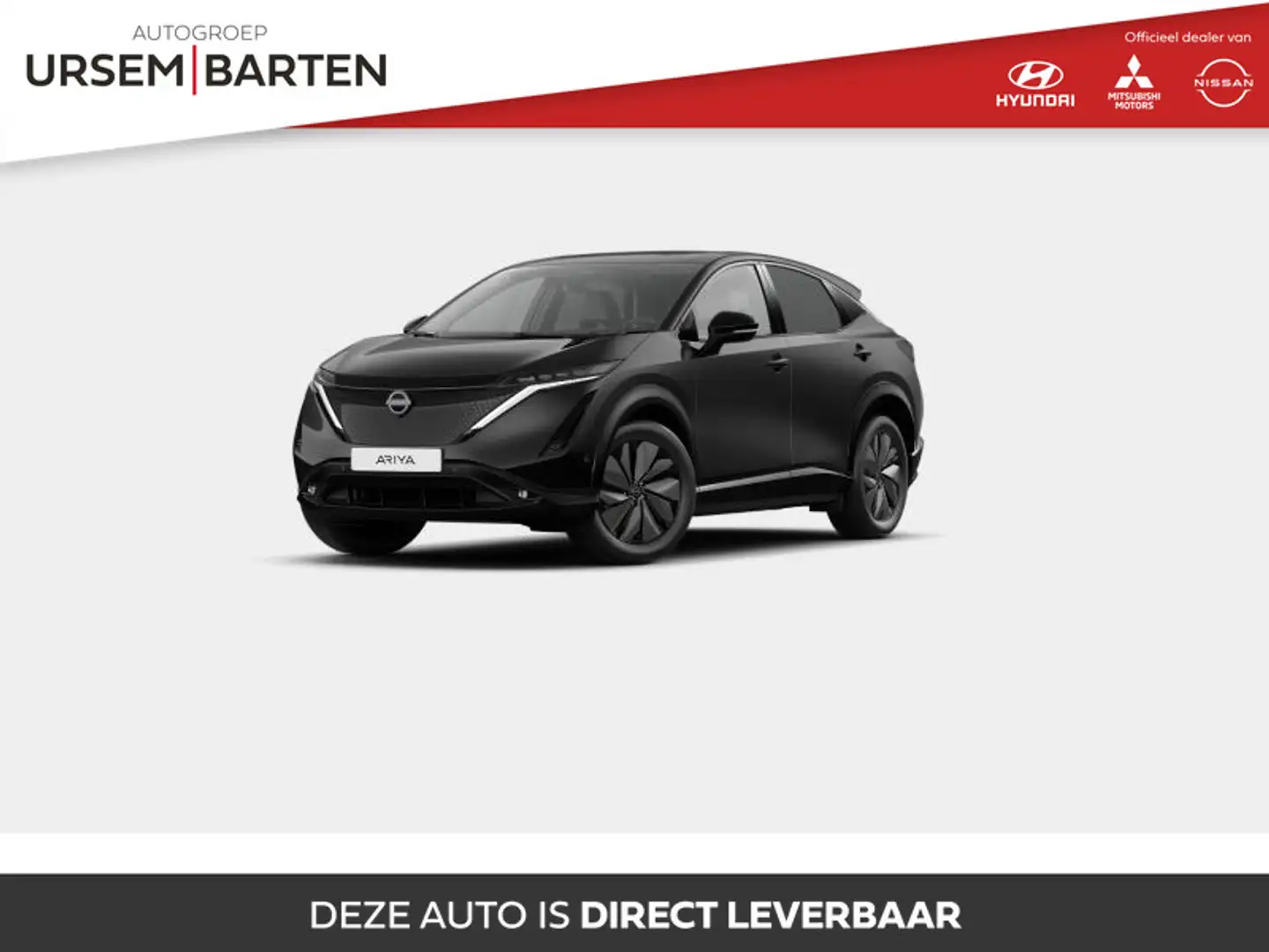 Nissan Ariya Advance 87 kWh | €4.000,- korting Zwart - 1